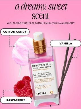 NEW Truly Unicorn Fruit After Shave Serum